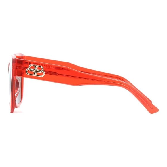 New BALENCIAGA Red Square BB0056S 005 Sunglasses Women - Picture 3 of 4